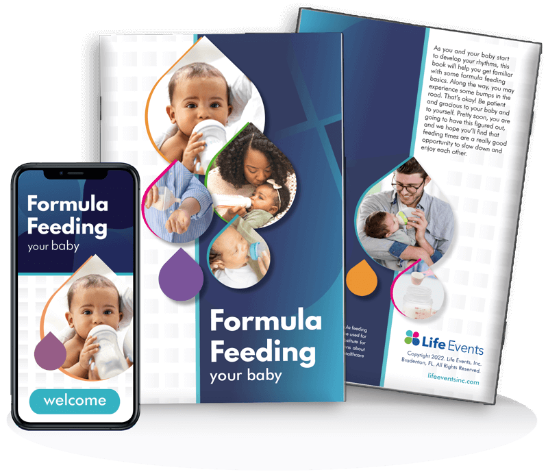 Picture of the Formula Feeding Your Baby book and web app companion
